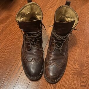 Frye men’s wingtip boots